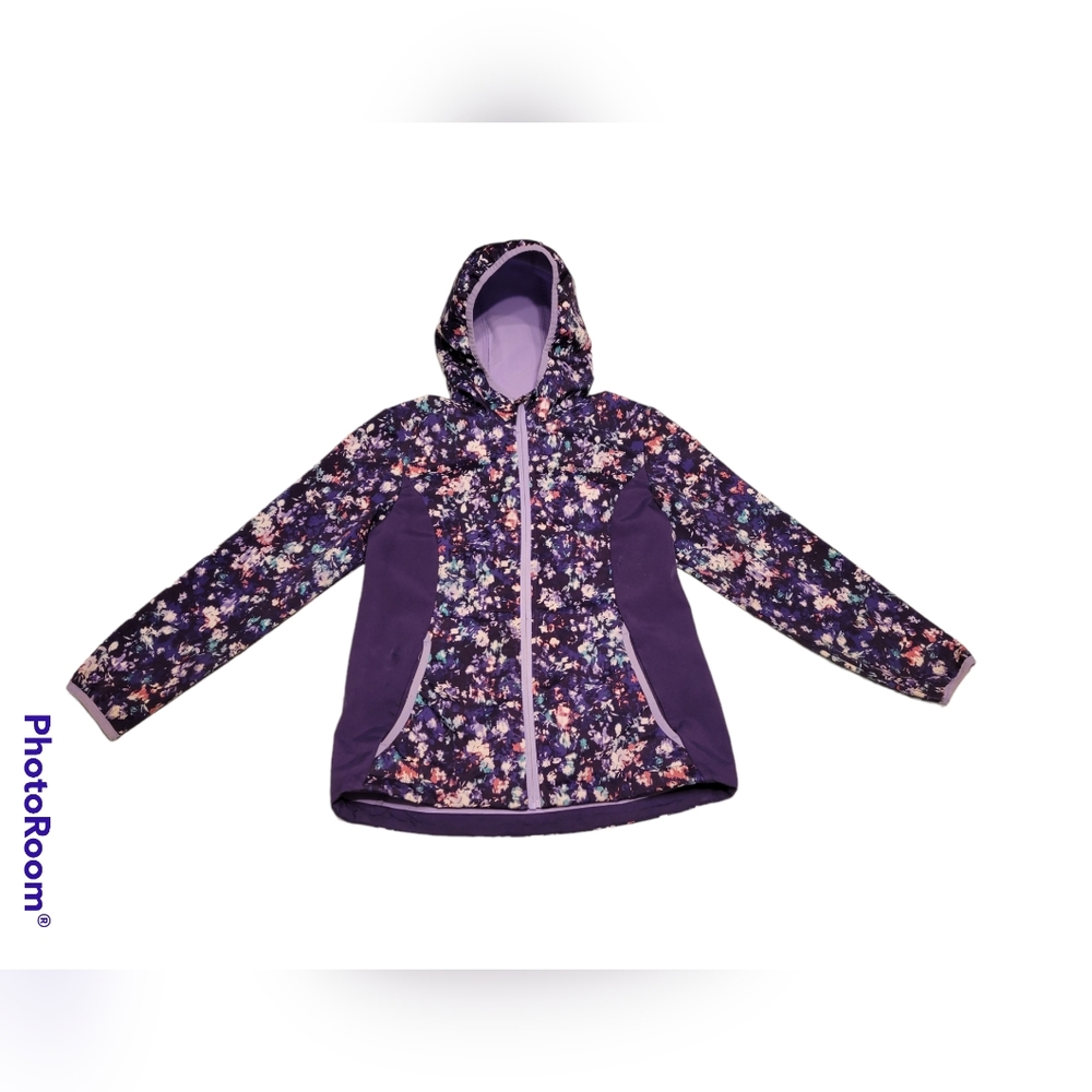Free Country Girls Softshell Water Resistant Jacket Size 10-12.